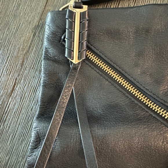 Stella & Dot Covet Black Leather Crossbody Bag - Picture 5 of 9